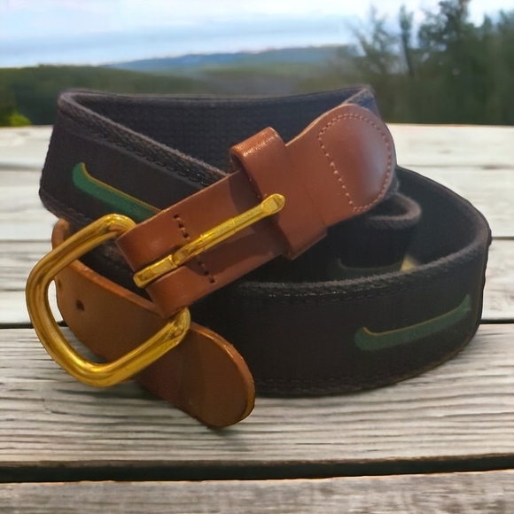 Leather Man Men’s Canoe Canvas and Leather Belt Size 38 - Picture 9 of 9